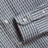 FIRDAWI Slim Geo Striped Long Sleeve Shirt