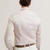 FIRDAWI Slim Geo Striped Long Sleeve Shirt