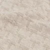 GATEN Branded Texture Knit Long Sleeve Polo