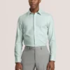 GENEVA Textured Stretch Cotton Slim Fit Shirt
