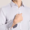 GENEVA Textured Stretch Cotton Slim Fit Shirt