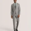 GENEVA Textured Stretch Cotton Slim Fit Shirt