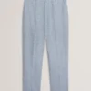GIVRANT Tailored Linen Blend Slim Fit Pants