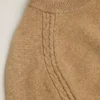 GLANT Cashmere Cable Detail Crew Neck Jumper