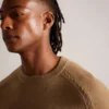 GLANT Cashmere Cable Detail Crew Neck Jumper