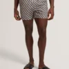 GLENDLE Goldfish Geometric Print Swim Shorts