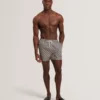 GLENDLE Goldfish Geometric Print Swim Shorts