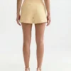 HANA Tailored Woven Straight Leg Shorts