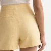 HANA Tailored Woven Straight Leg Shorts