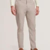 HANDLY Micro Houndstooth Slim Fit Pants