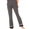 HEIDI Geometric Slim Leg Knit Pants