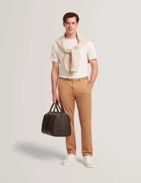 HOWETON Slim Fit Stretch Cotton Chinos