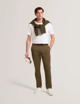HOWETON Slim Fit Stretch Cotton Chinos