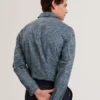 HUAYNA Blurred Check Cotton Long Sleeve Shirt