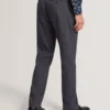 IGNATZ Checked Linen Blend Regular Fit Trousers