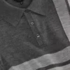 INTARSIA SWEATER POLO Castlerock Heather