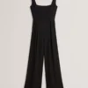 INUJ Panelled Wide Leg Tailored Jumpsuit