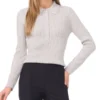 JALIA Collar Top with Rib