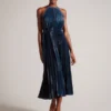 KASSIAH Velvet Midaxi Dress