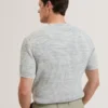 KELEPA Short Sleeve Relaxed Fit Textured Knit T-Shirt