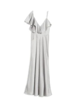 KEOMI Satin Midi Dress