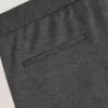 KNIT TWILL ELASTIC TROUSERS Iron Gate Heather