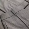 KOAT Herringbone Wide Leg Tailored Trousers
