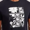 KONEY Botanical Graphic Crew Neck T-Shirt