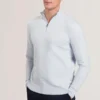KURNLE T Knit Half Zip Funnel Neck Jumper