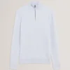 KURNLE T Knit Half Zip Funnel Neck Jumper