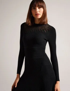 LATINIA Bodycon Midi Dress