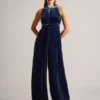 LIBBIEY Velvet Jumpsuit