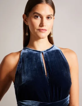 LIBBIEY Velvet Jumpsuit