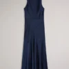 LILYMAY Cowl Neck Midi Dress