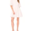 LORI Broderie Anglaise Angel Sleeve Mini Dress