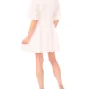 LORI Broderie Anglaise Angel Sleeve Mini Dress