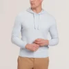 LOULAR Textured T Knit Wool Blend Hoodie
