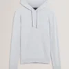 LOULAR Textured T Knit Wool Blend Hoodie