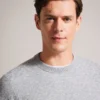 LOUNG Long Sleeve T Stitch Crew Neck Sweater