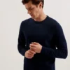 LOUNG Textured T Knit Crew Neck Jumper