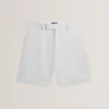 LOWETON Slim Leg Stretch Cotton Chino Shorts