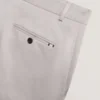 LOWETON Slim Leg Stretch Cotton Chino Shorts