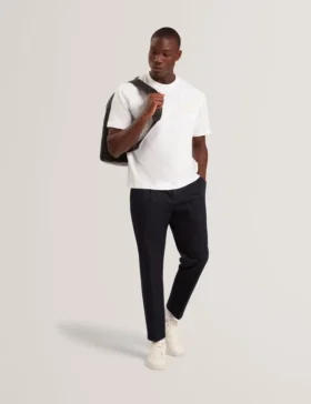 LUCKA Logo Patch Oversized Cotton T-Shirt