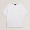 LUCKA Logo Patch Oversized Cotton T-Shirt