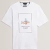 LUCU Goldfish Graphic Pure Cotton T-Shirt