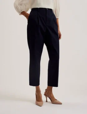 MARYIAH High Waisted Cropped Trouser