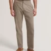 MAURCE Straight Leg Cotton Linen Pants