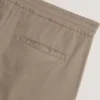 MAURCE Straight Leg Cotton Linen Pants