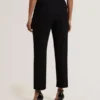 MERIOT Bonded Lace Slim Tailored Trousers