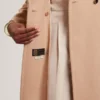 MINDEE Wool Rich Hourglass Longline Wrap Coat